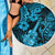 Hawaii Ukulele Beach Blanket Polynesian Pattern Sky Blue Version LT01 - Wonder Print Shop