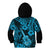 Hawaii Ukulele Kid Hoodie Polynesian Pattern Sky Blue Version LT01 - Polynesian Pride