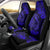 Hawaii Fish Hook Car Seat Cover Polynesian Pattern Navy Blue Version LT01 - Polynesian Pride