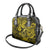 Hawaii Fish Hook Shoulder Handbag Hibiscus Hawaii Tribal Tattoo Yellow Version LT01 - Polynesian Pride