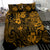 Hawaii King Kamehameha Bedding Set Polynesian Pattern Gold Version LT01 - Polynesian Pride