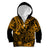 Hawaii King Kamehameha Kid Hoodie Polynesian Pattern Gold Version LT01 - Polynesian Pride