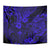 Hawaii King Kamehameha Tapestry Polynesian Pattern Navy Blue Version LT01 - Polynesian Pride