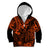 Hawaii King Kamehameha Kid Hoodie Polynesian Pattern Orange Version LT01 - Polynesian Pride