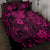 Hawaii King Kamehameha Quilt Bed Set Polynesian Pattern Pink Version LT01 - Polynesian Pride