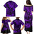 Hawaii King Kamehameha Family Matching Puletasi Dress and Hawaiian Shirt Polynesian Pattern Purple Version LT01 - Polynesian Pride