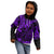 Hawaii King Kamehameha Kid Hoodie Polynesian Pattern Purple Version LT01 - Polynesian Pride