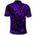 Hawaii King Kamehameha Polo Shirt Polynesian Pattern Purple Version LT01 - Polynesian Pride