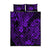 Hawaii King Kamehameha Quilt Bed Set Polynesian Pattern Purple Version LT01 Purple - Polynesian Pride