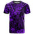 Hawaii King Kamehameha T Shirt Polynesian Pattern Purple Version LT01 Purple - Polynesian Pride