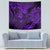 Hawaii King Kamehameha Tapestry Polynesian Pattern Purple Version LT01 - Polynesian Pride