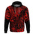 Hawaii King Kamehameha Hoodie Polynesian Pattern Red Version LT01 Pullover Hoodie Red - Polynesian Pride