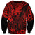 Hawaii King Kamehameha Sweatshirt Polynesian Pattern Red Version LT01 Unisex Red - Polynesian Pride