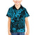 Hawaii King Kamehameha Family Matching Mermaid Dress and Hawaiian Shirt Polynesian Pattern Sky Blue Version LT01 Son's Shirt Blue - Polynesian Pride