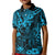 Hawaii King Kamehameha Kid Polo Shirt Polynesian Pattern Sky Blue Version LT01 Kid Blue - Polynesian Pride