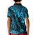 Hawaii King Kamehameha Kid Polo Shirt Polynesian Pattern Sky Blue Version LT01 - Polynesian Pride
