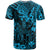Hawaii King Kamehameha T Shirt Polynesian Pattern Sky Blue Version LT01 - Polynesian Pride