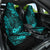 Hawaii King Kamehameha Car Seat Cover Polynesian Pattern Turquoise Version LT01 One Size Turquoise - Polynesian Pride