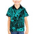 Hawaii King Kamehameha Family Matching Mermaid Dress and Hawaiian Shirt Polynesian Pattern Turquoise Version LT01 Son's Shirt Turquoise - Polynesian Pride