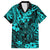Hawaii King Kamehameha Hawaiian Shirt Polynesian Pattern Turquoise Version LT01 Turquoise - Polynesian Pride
