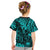 Hawaii King Kamehameha Kid T Shirt Polynesian Pattern Turquoise Version LT01 - Polynesian Pride