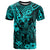 Hawaii King Kamehameha T Shirt Polynesian Pattern Turquoise Version LT01 Turquoise - Polynesian Pride