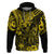 Hawaii King Kamehameha Hoodie Polynesian Pattern Yellow Version LT01 Pullover Hoodie Yellow - Polynesian Pride