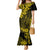Hawaii King Kamehameha Mermaid Dress Polynesian Pattern Yellow Version LT01 Women Yellow - Polynesian Pride