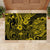 Hawaii King Kamehameha Rubber Doormat Polynesian Pattern Yellow Version LT01 - Polynesian Pride