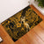 Hawaii Hula Girl Rubber Doormat Polynesian Pattern Gold Version LT01 Gold - Polynesian Pride