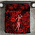 Hawaii Hula Girl Bedding Set Hibiscus Hawaii Tribal Tattoo Red Version LT01 Red - Polynesian Pride