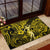 Hawaii Hula Girl Rubber Doormat Hibiscus Hawaii Tribal Tattoo Yellow Version LT01 - Polynesian Pride