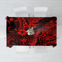 Hawaii Pineapple Tablecloth Polynesian Pattern Red Version LT01 Red - Polynesian Pride