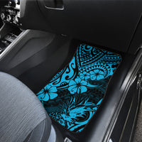 Hawaii Pineapple Car Mats Polynesian Pattern Sky Blue Version LT01 - Polynesian Pride