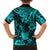 Hawaii Pineapple Kid Hawaiian Shirt Polynesian Pattern Turquoise Version LT01 - Polynesian Pride