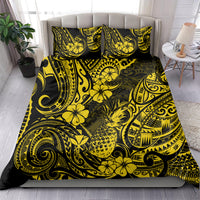 Hawaii Pineapple Bedding Set Polynesian Pattern Yellow Version LT01 - Polynesian Pride