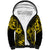 Hawaii Pineapple Sherpa Hoodie Polynesian Pattern Yellow Version LT01 Unisex Yellow - Polynesian Pride