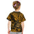 Hawaii Shaka Sign Kid T Shirt With Polynesian Hibiscus Gold Unique LT01 - Polynesian Pride