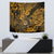 Hawaii Shaka Sign Tapestry With Polynesian Hibiscus Gold Unique LT01 - Polynesian Pride