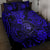 Hawaii Shaka Sign Quilt Bed Set With Polynesian Hibiscus Navy Blue Unique LT01 - Polynesian Pride