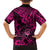 Hawaii Shaka Sign Kid Hawaiian Shirt With Polynesian Hibiscus Pink Unique LT01 - Polynesian Pride