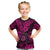 Hawaii Shaka Sign Kid T Shirt With Polynesian Hibiscus Pink Unique LT01 Pink - Polynesian Pride