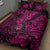 Hawaii Shaka Sign Quilt Bed Set With Polynesian Hibiscus Pink Unique LT01 - Polynesian Pride