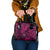 Hawaii Shaka Sign Shoulder Handbag With Polynesian Hibiscus Pink Unique LT01 One Size Pink - Polynesian Pride