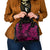 Hawaii Shaka Sign Shoulder Handbag With Polynesian Hibiscus Pink Unique LT01 - Polynesian Pride
