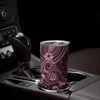 Hawaii Shaka Sign Tumbler Cup With Polynesian Hibiscus Pink Unique