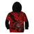Hawaii Shaka Sign Kid Hoodie Polynesian Pattern Red Version LT01 - Polynesian Pride