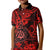 Hawaii Shaka Sign Kid Polo Shirt Polynesian Pattern Red Version LT01 Kid Red - Polynesian Pride