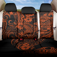 Hawaii Shark Back Car Seat Cover Polynesian Pattern Orange Version LT01 One Size Orange - Polynesian Pride