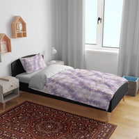 Pua Kalaunu Lei Bedding Set Palaka Pattern LT01 - Polynesian Pride